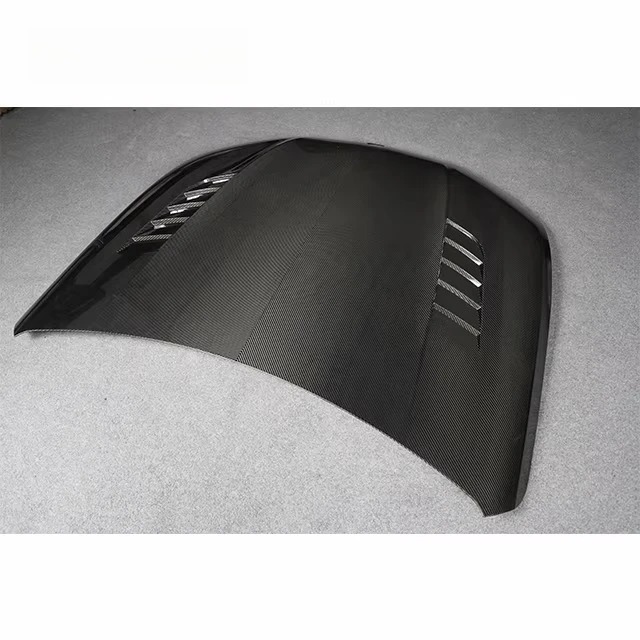 For  M8 Dry Carbon Fiber YG Hood Body Kit  M8 Upgrade YG Dry Carbon Vented Hood